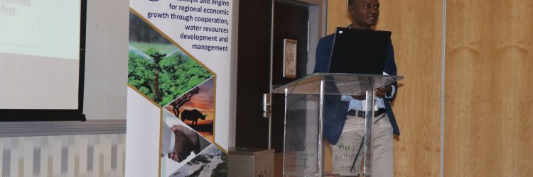 Mr. Silvanus Uunona, Programme Manager at CUVEOM presenting the plan.